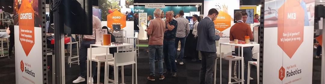 HTNL Robotics paviljoen @ Vision, Robotics & Motion 2024