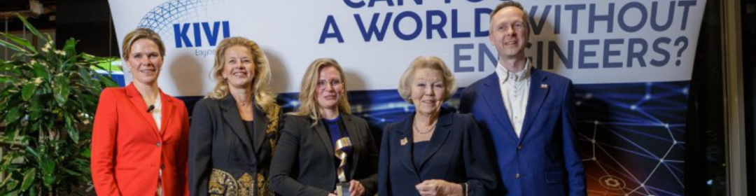 Pavlina Nanou wint tiende Prins Friso Ingenieursprijs