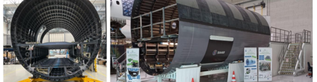 STUNNING: Demonstratie van duurzame technologieën voor toekomstige vliegtuigrompen 